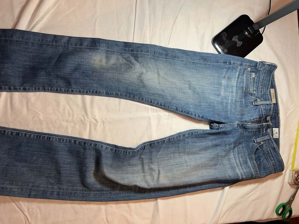 AG Adriano Goldschmied The Tomboy Relaxed Straight Jeans Size 25R